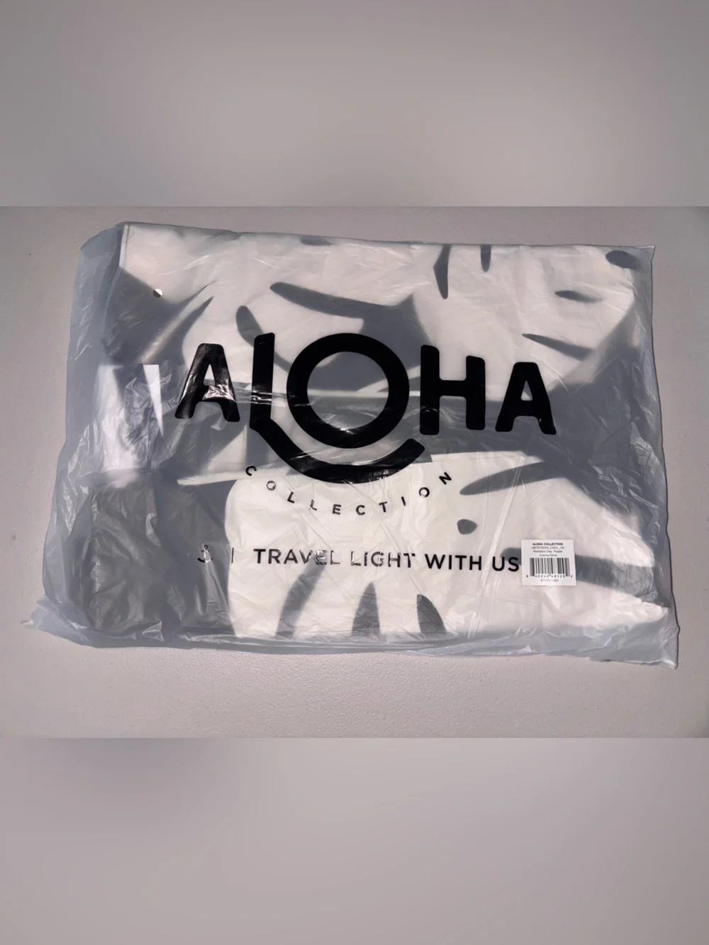 ALOHA Collection White Travel Tote - White